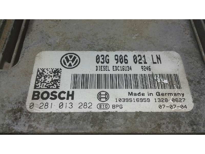 Recambio de centralita motor uce para seat altea (5p1) reference referencia OEM IAM 03G906021LN 179 