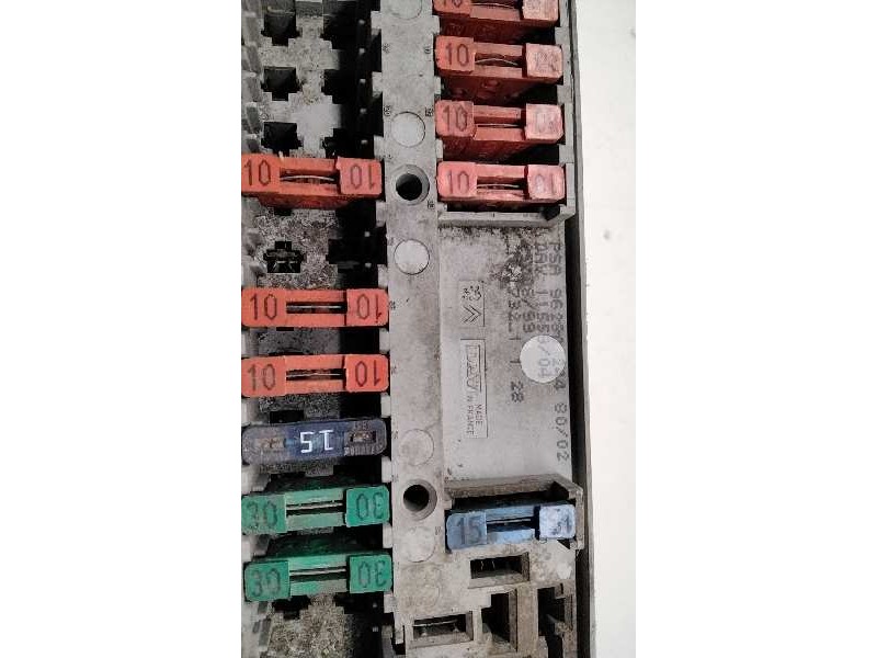 Recambio de caja fusibles para peugeot 406 berlina (s1/s2) srdt referencia OEM IAM 96280244  