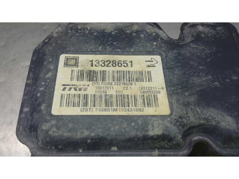 Recambio de abs para opel insignia berlina excellence referencia OEM IAM 13328651 69241325 