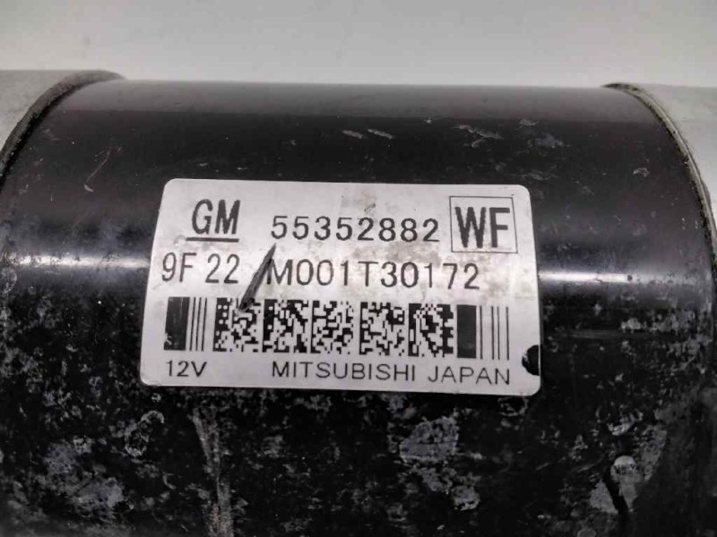 Recambio de motor arranque para opel insignia berlina excellence referencia OEM IAM 55352882 MOOO1T30172 
