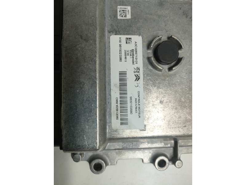 Recambio de centralita motor uce para peugeot 3008 1.2 12v e-thp / puretech referencia OEM IAM HW9815023380 9832103580 