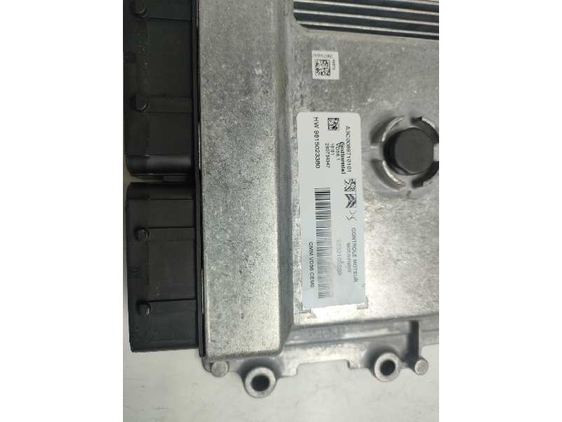 Recambio de centralita motor uce para peugeot 2008 (--.2013) 1.2 12v e-thp referencia OEM IAM HW9815023380 9832103580 DFECTUOSO