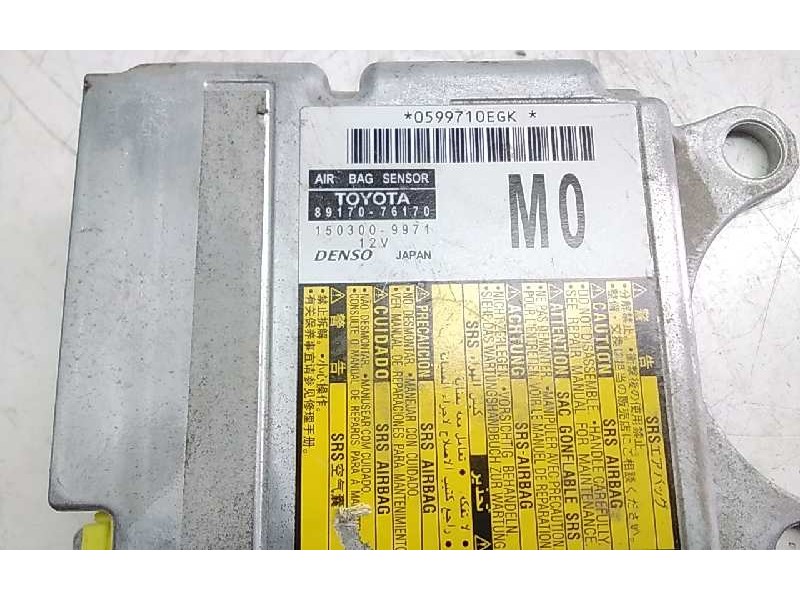 Recambio de centralita airbag para lexus ct 200h referencia OEM IAM 8917076170  