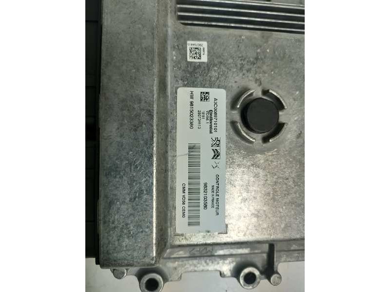 Recambio de centralita motor uce para peugeot 2008 (--.2013) 1.2 12v e-thp referencia OEM IAM HW9815023380 9832103580 