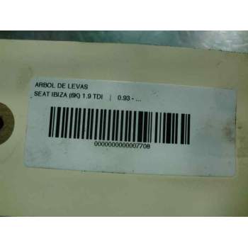 Recambio de arbol de levas para seat ibiza (6k) 1.9 tdi referencia OEM IAM   105867