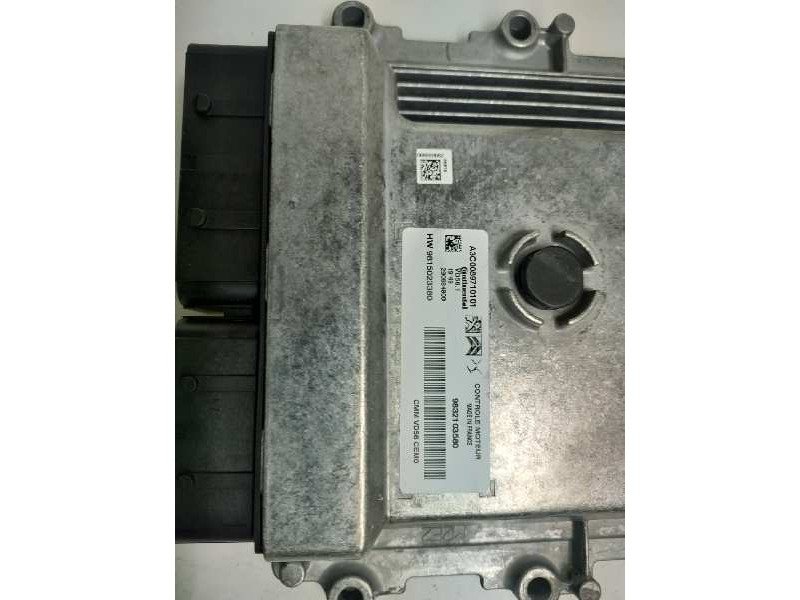 Recambio de centralita motor uce para peugeot 2008 (--.2013) 1.2 12v e-thp referencia OEM IAM HW9815023380 9832103580 