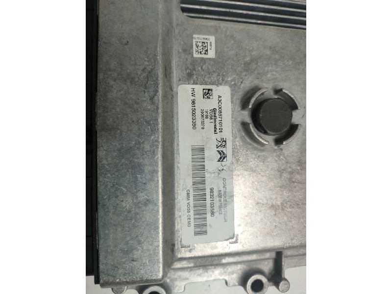 Recambio de centralita motor uce para peugeot 2008 (--.2013) 1.2 12v e-thp referencia OEM IAM HW9815023380 9832103580 