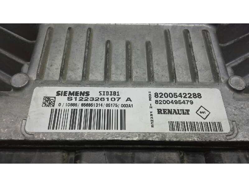 Recambio de centralita motor uce para renault megane ii classic berlina 1.5 dci diesel referencia OEM IAM 8200542288 231 