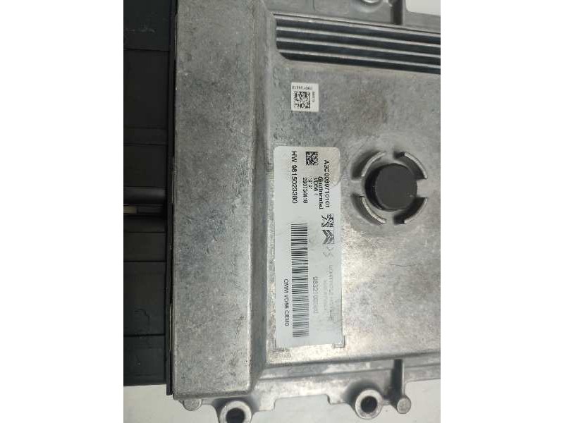 Recambio de centralita motor uce para citroen c4 grand picasso 1.2 12v e-thp referencia OEM IAM HW9815023380 9832103580 