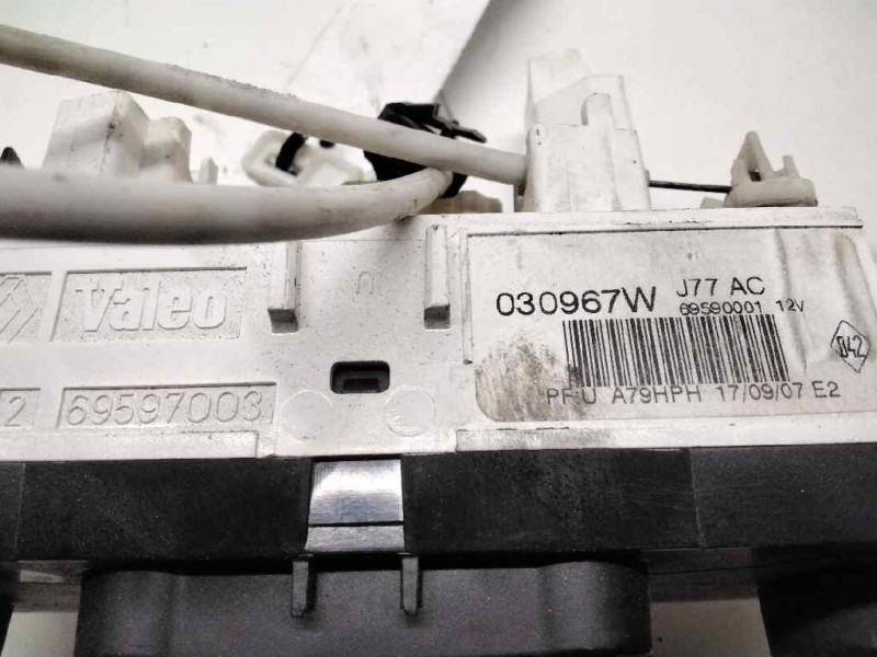 Recambio de mando calefaccion / aire acondicionado para renault clio iii exception referencia OEM IAM 69590001  