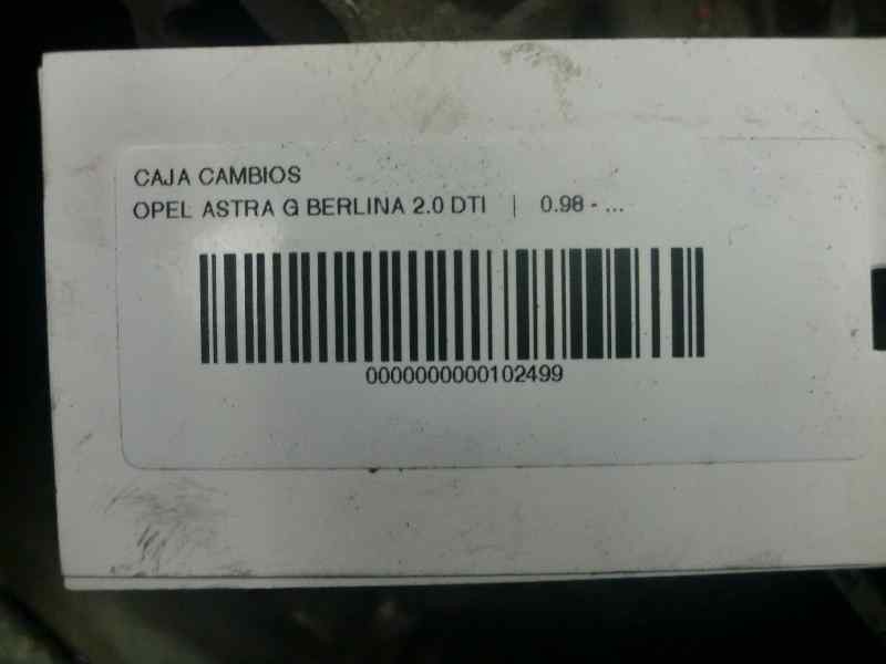 Recambio de caja cambios para opel astra g berlina 2.0 dti referencia OEM IAM F23 CAMBIO OPEL ASTRA 2.0 DTI F23 90471