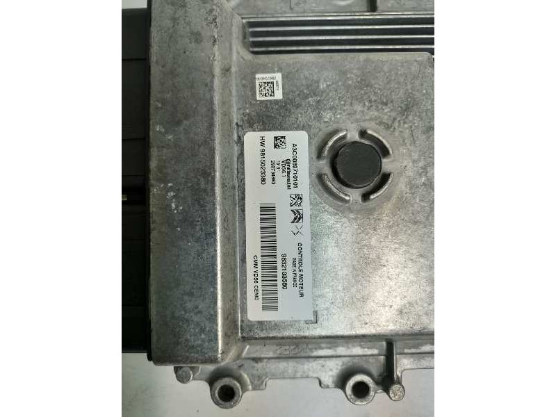 Recambio de centralita motor uce para citroen c4 grand picasso 1.2 12v e-thp referencia OEM IAM HW9815023380 9832103580 
