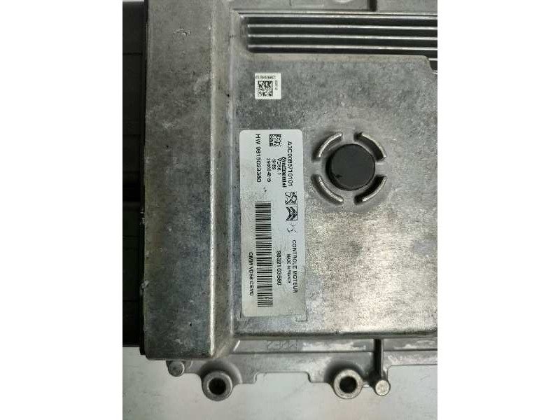 Recambio de centralita motor uce para citroen c4 grand picasso 1.2 12v e-thp referencia OEM IAM HW9815023380 9832103580 