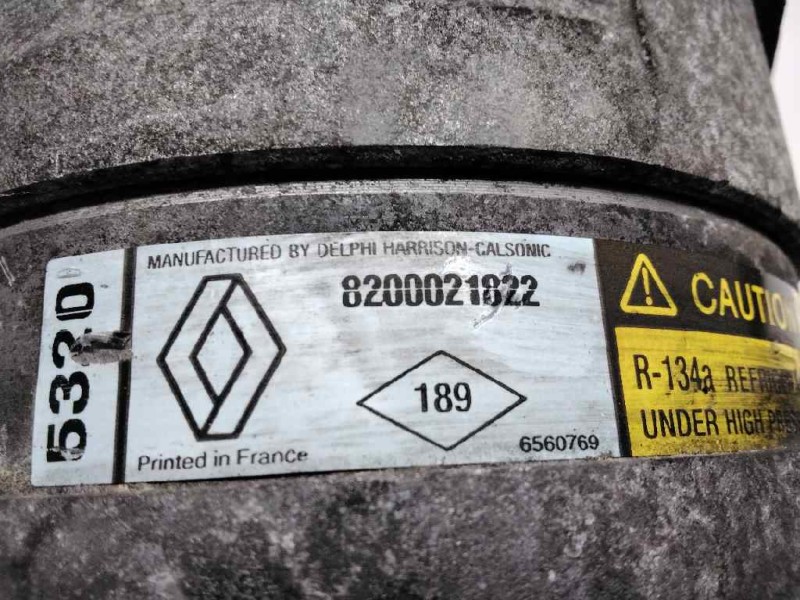 Recambio de compresor aire acondicionado para renault laguna ii grandtour (kg0) dynamique referencia OEM IAM 6560769 8200021822 