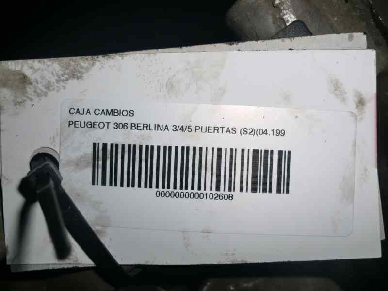 Recambio de caja cambios para peugeot 306 berlina 3/4/5 puertas (s2) 1.6 referencia OEM IAM 20TB38  90583