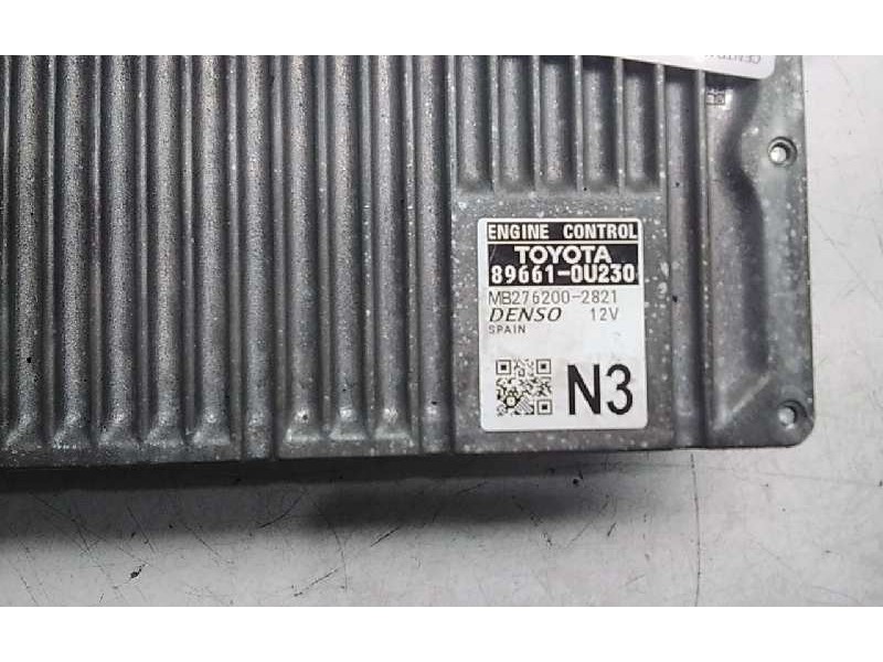 Recambio de centralita motor uce para toyota yaris hybrid feel referencia OEM IAM 896610U23045  