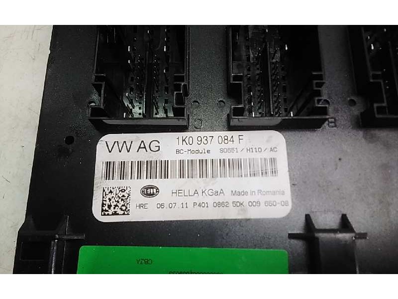 Recambio de centralita comfort para volkswagen golf vi (5k1) referencia OEM IAM 1K0937084F  