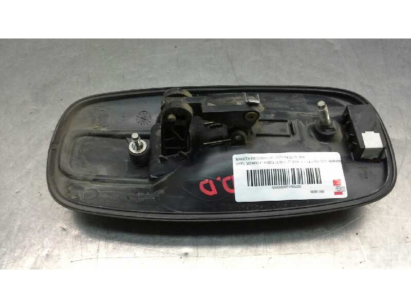 Recambio de maneta exterior delantera derecha para opel vivaro furgón/combi (07.2006 =>) 2.0 16v cdti (m9r-630) referencia OEM I
