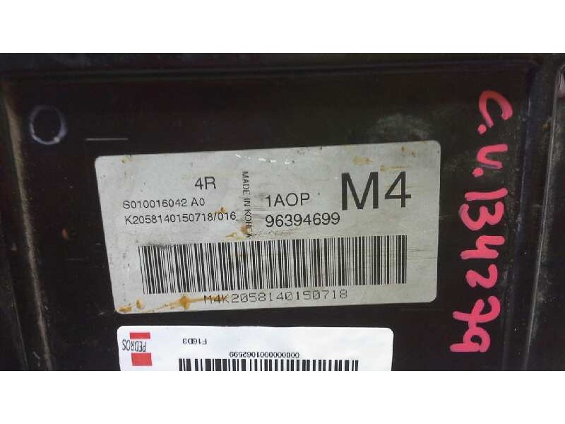 Recambio de centralita motor uce para daewoo lacetti cdx referencia OEM IAM 96394699  