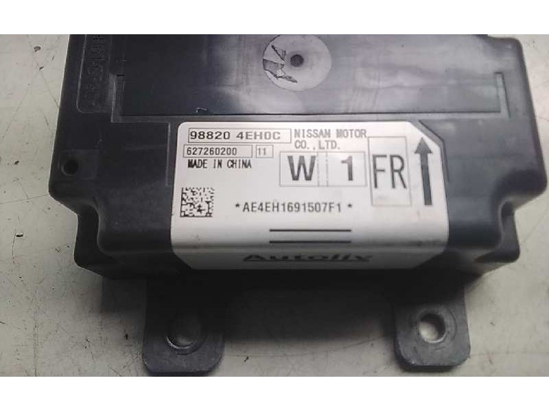Recambio de centralita airbag para nissan qashqai (j11) acenta referencia OEM IAM AE4EH1691507F1  