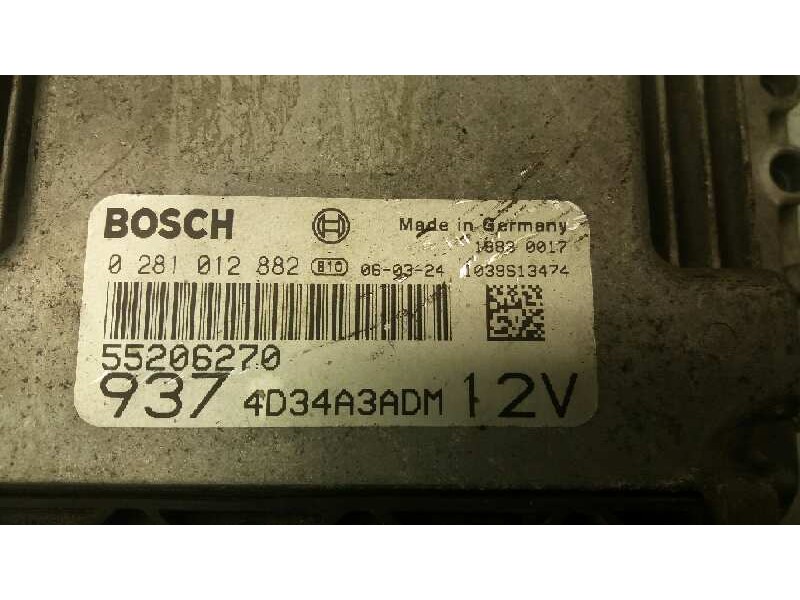 Recambio de centralita motor uce para alfa romeo 147 (190) 1.9 jtd 120 collezione referencia OEM IAM 0055206270 254 