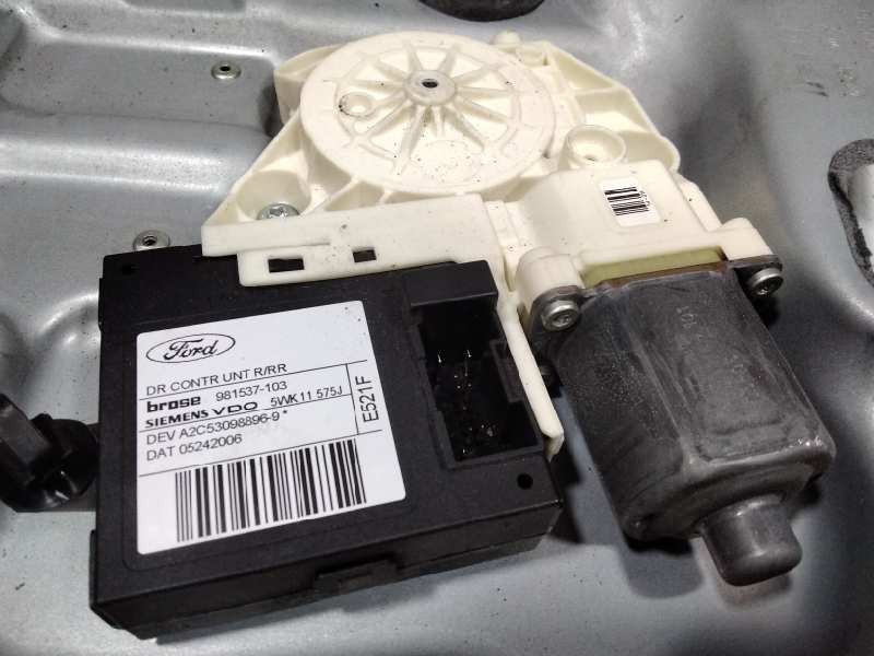Recambio de elevalunas trasero derecho para ford focus berlina (cap) 1.6 tdci cat referencia OEM IAM A2C530988969  