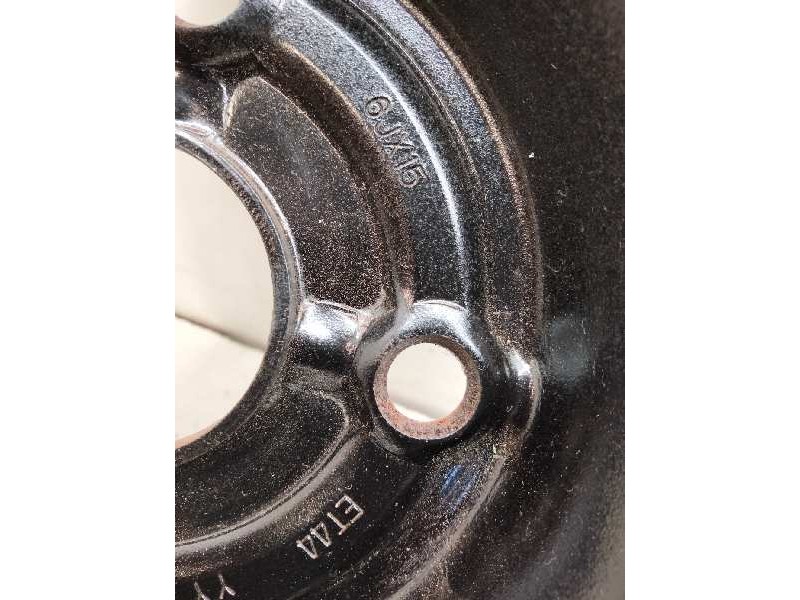 Recambio de llanta hierro para daewoo aranos 1.5 16v cat referencia OEM IAM 15-4-TORNILLOS ET44 