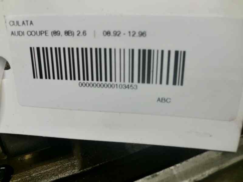 Recambio de culata para audi coupe (8b3) 2.6 v6 cat (abc) referencia OEM IAM H2WWO  91442