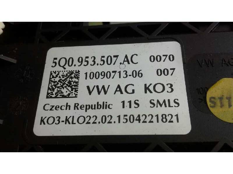 Recambio de mando limpia para seat leon (5f1) 1.6 tdi referencia OEM IAM 5Q0953507AC  