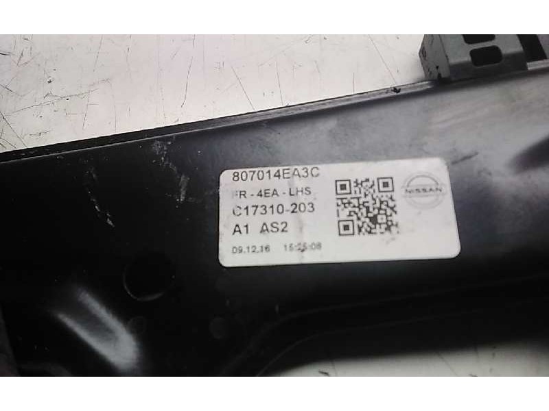 Recambio de elevalunas delantero izquierdo para nissan qashqai (j11) acenta referencia OEM IAM 807014EA3C  
