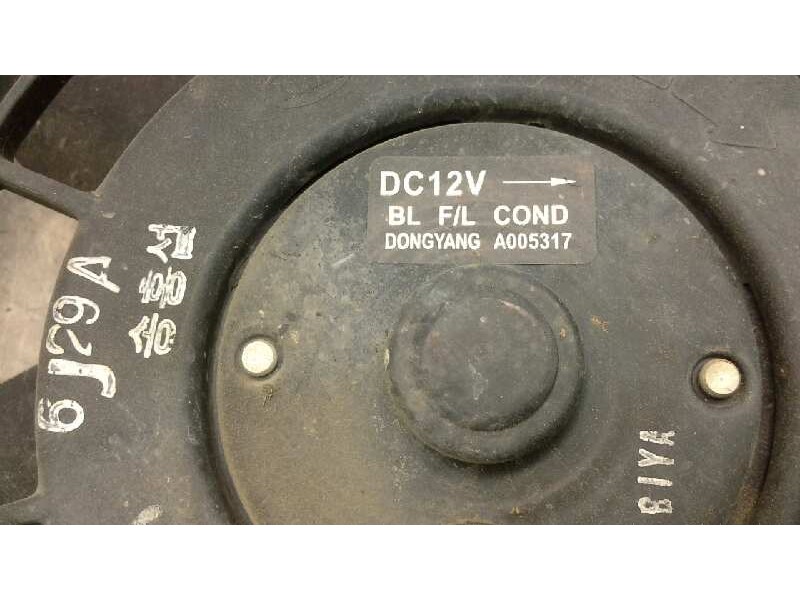 Recambio de electroventilador para kia sorento 2.5 crdi vgt ex1 referencia OEM IAM   