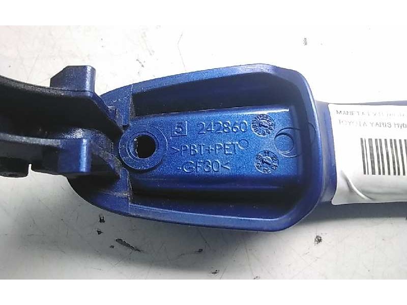 Recambio de maneta exterior trasera izquierda para toyota yaris hybrid feel referencia OEM IAM 242860  