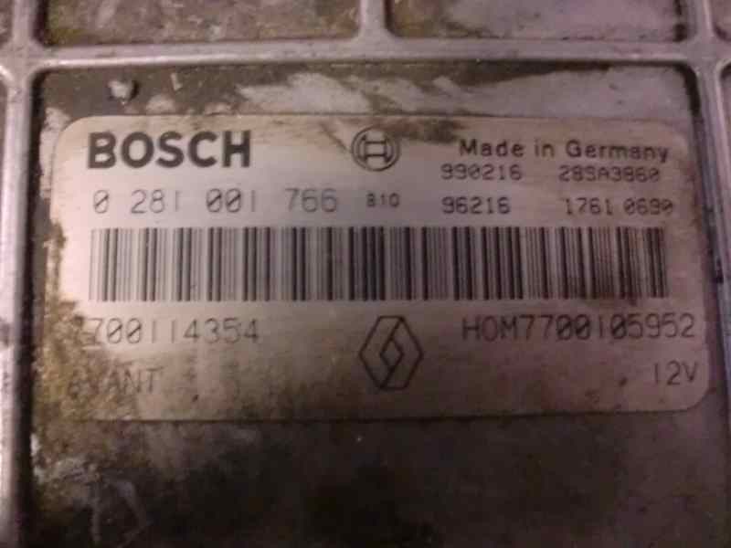 Recambio de centralita motor uce para renault laguna (b56) 1.9 dti diesel cat referencia OEM IAM 0281001766 213 91719