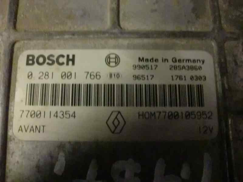 Recambio de centralita motor uce para renault laguna (b56) 1.9 dti diesel cat referencia OEM IAM 0281001766 203 91719