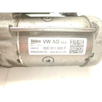 Recambio de motor arranque para seat leon (5f1) 2.0 tdi referencia OEM IAM 02E911023T  