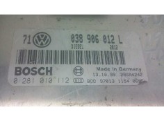 Recambio de centralita motor uce para volkswagen golf iv berlina (1j1) 1.9 tdi referencia OEM IAM 038906012L 167 91909 2