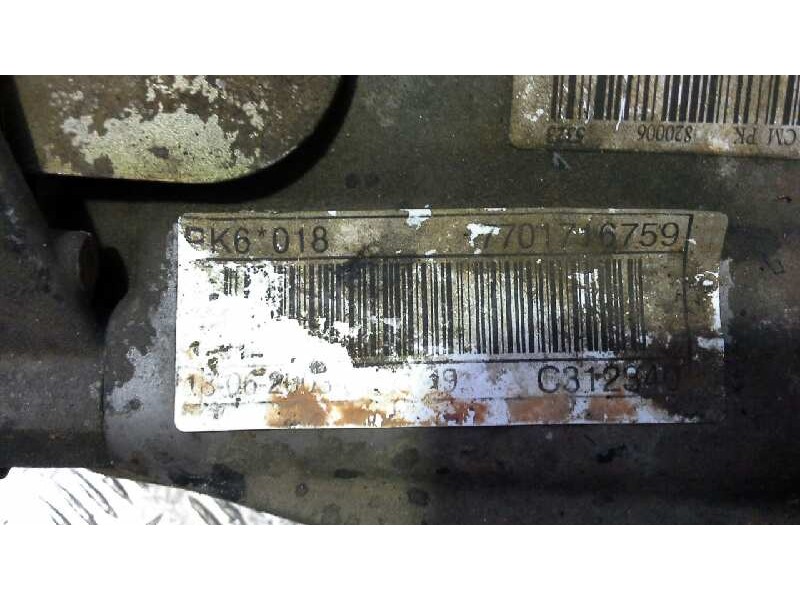 Recambio de caja cambios para renault laguna ii (bg0) expression referencia OEM IAM PK6018  