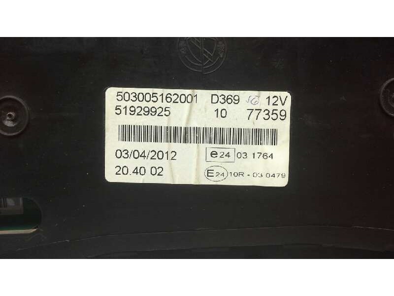 Recambio de cuadro instrumentos para opel combo d expression l1h1 referencia OEM IAM 503005162001 51929925 