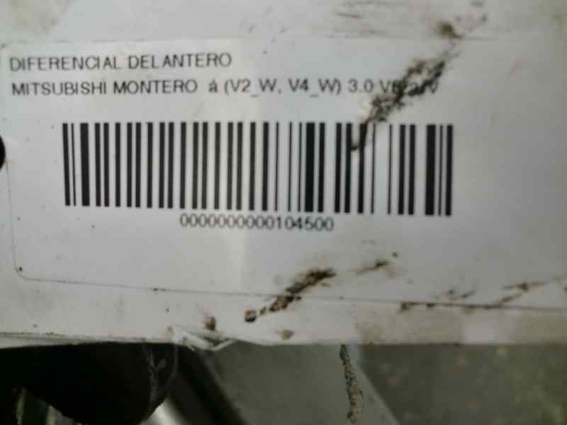 Recambio de diferencial delantero para mitsubishi montero (v20/v40) 3.0 v6 24v cat referencia OEM IAM   92167