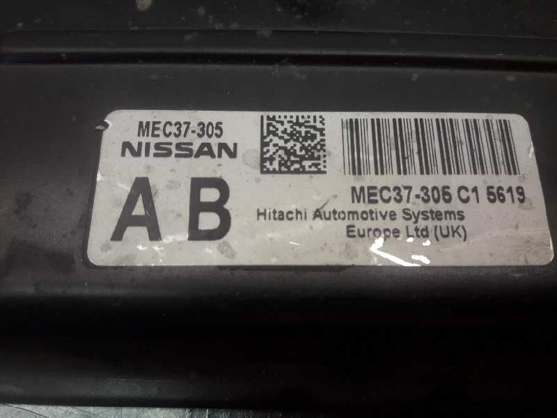 Recambio de centralita para nissan micra (k12e) referencia OEM IAM MEC37-305C15619 MEC37-305 