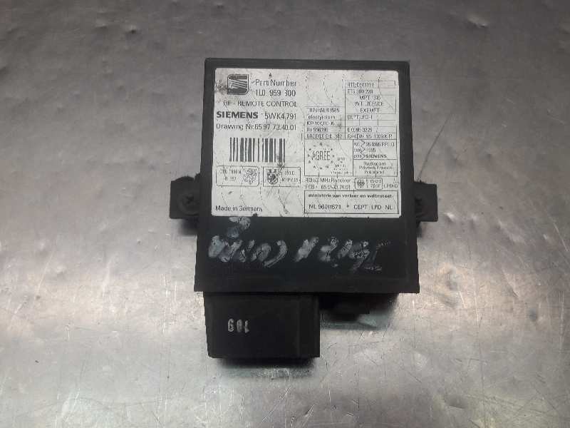 Recambio de modulo confort para volkswagen polo (9n3) referencia OEM IAM 1L0959800  