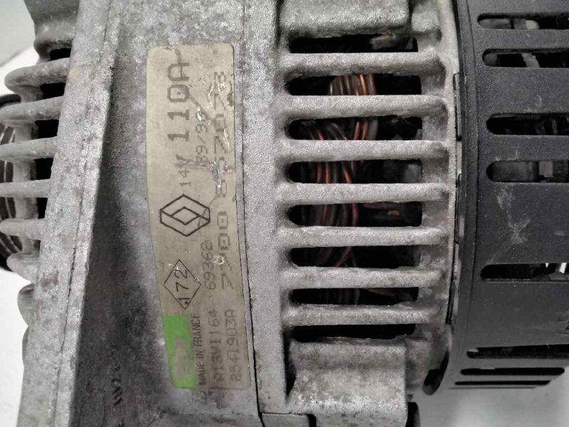 Recambio de alternador para renault laguna (b56) 2.0 rxe (b56c/h/l) referencia OEM IAM 7700857073 14V 110A 