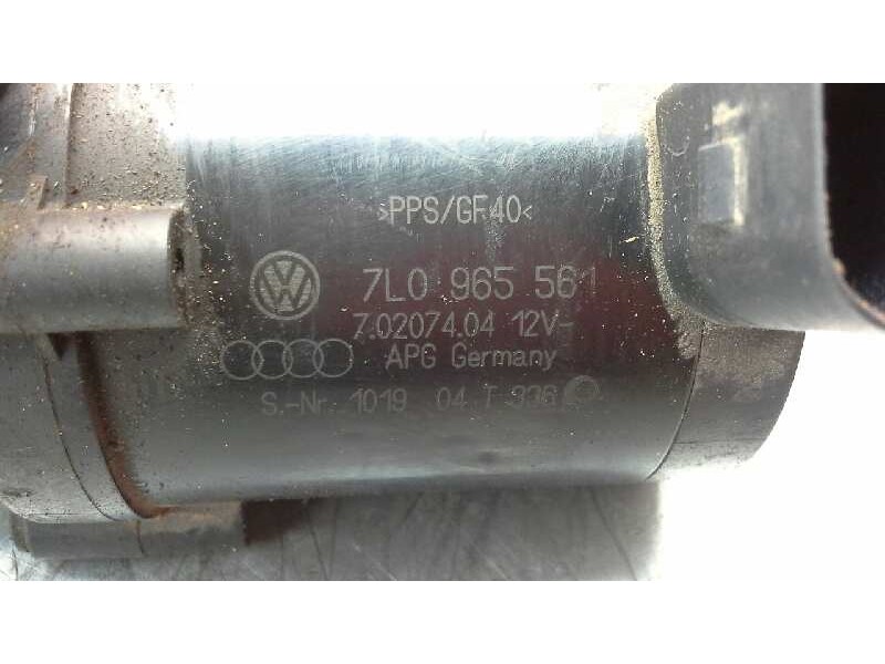 Recambio de motor electrico de agua para volkswagen touareg (7la) tdi r5 referencia OEM IAM 7L0965561D  
