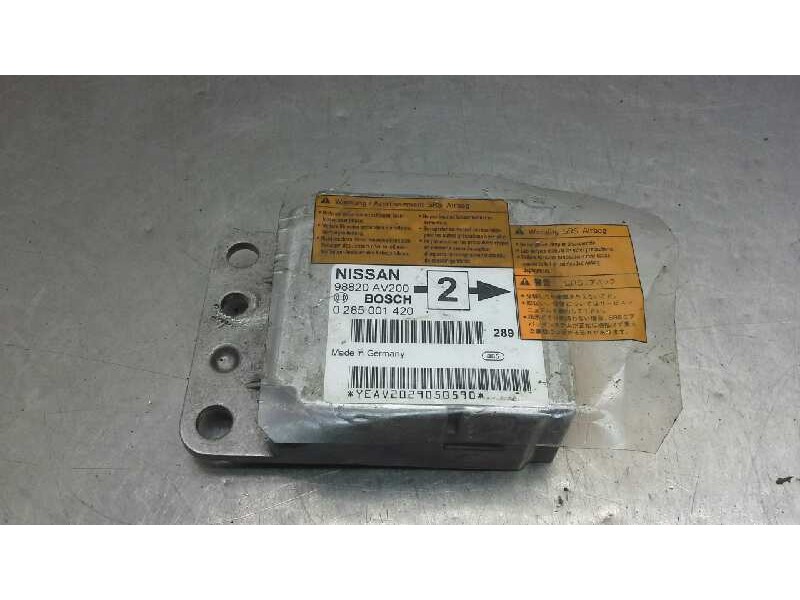Recambio de centralita airbag para nissan primera berlina (p12) acenta referencia OEM IAM 0285001420  