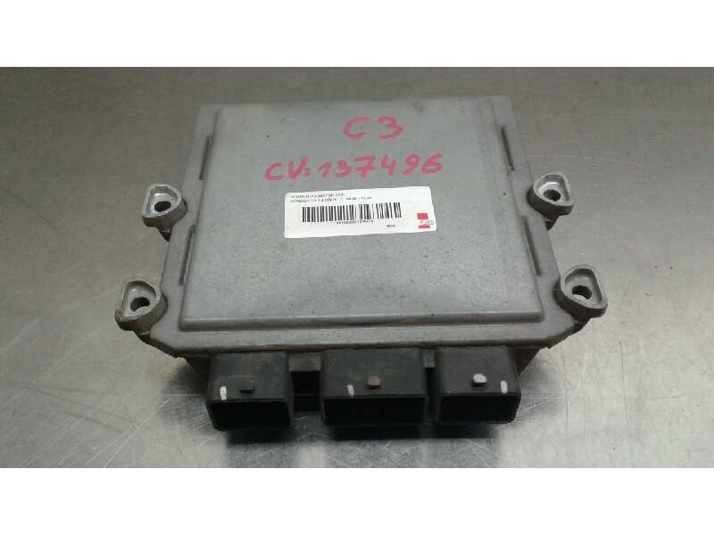 Recambio de centralita motor uce para citroen c3 1.4 hdi x referencia OEM IAM 5WS40068B-T 317 