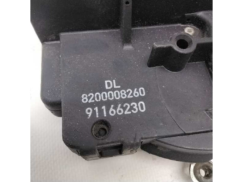 Recambio de cerradura puerta delantera izquierda para renault trafic caja cerrada (ab 4.01) l1h1 caja cerrada, corto referencia 