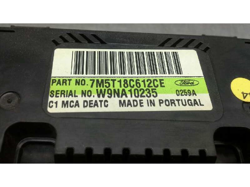 Recambio de mando calefaccion / aire acondicionado para ford focus turnier (cb4) trend referencia OEM IAM 7M5T18C612CE  