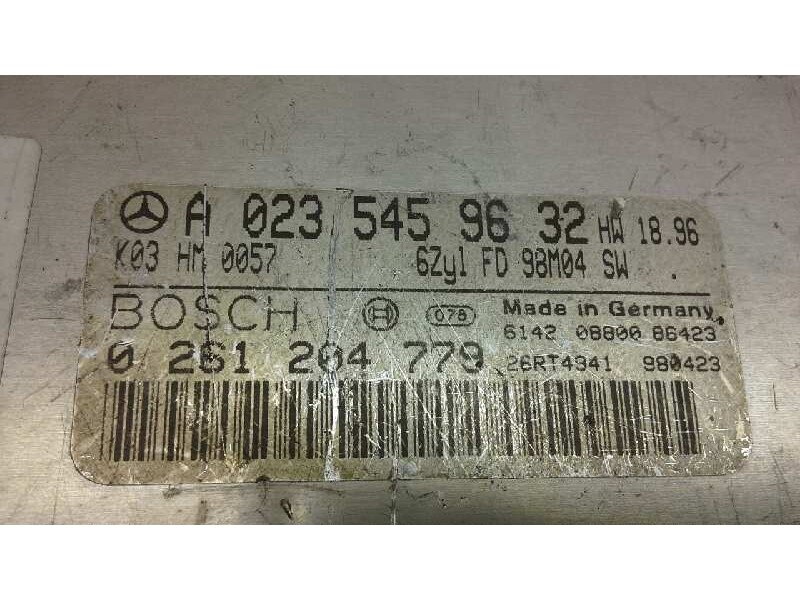 Recambio de centralita motor uce para mercedes clase e (w211) berlina 3.2 v6 18v cat referencia OEM IAM 0261204779 222 92883