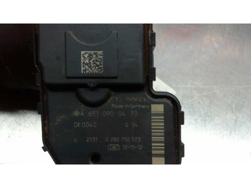 Recambio de cuerpo de mariposa para mercedes clase a (w176) a 180 cdi blueefficiency (176.000) referencia OEM IAM A6510900470  