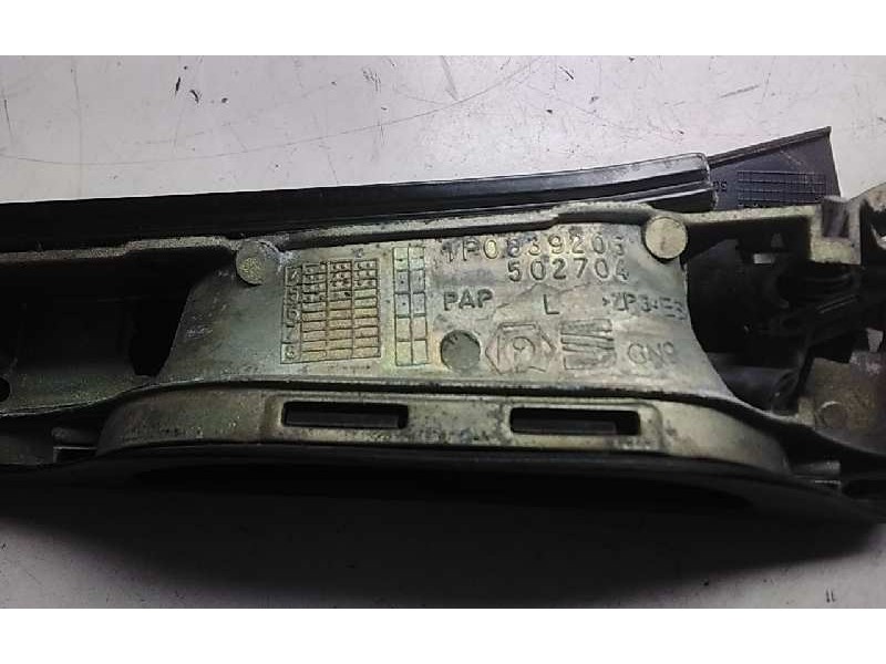 Recambio de maneta exterior trasera izquierda para seat leon (1p1) open referencia OEM IAM 1P0839205  